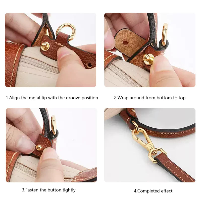 Bag Shoulder Strap For Longchamp S Short Handle Bag Crossbody Bag Strap Adjustable Bag Belt Durable Bag Replacement Accessories