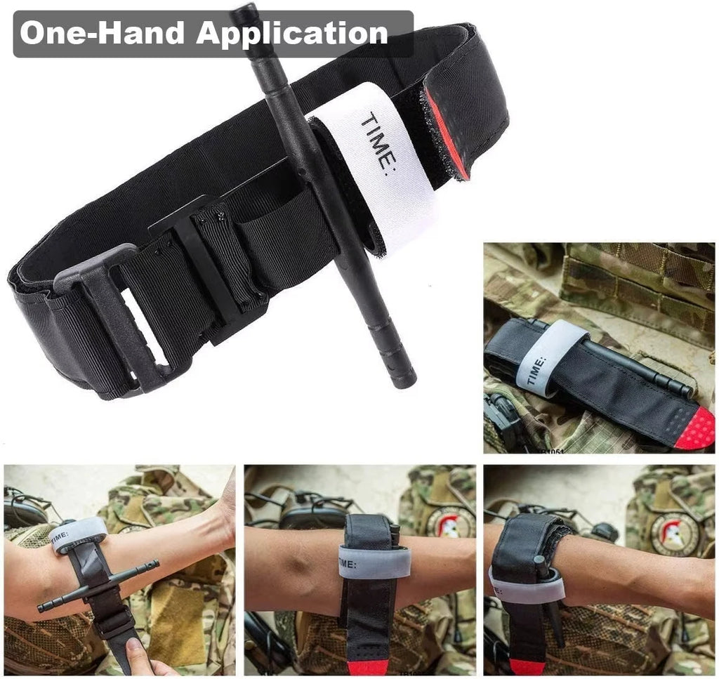 Professional Medical Rescue First Aid Kit with Tourniquet EDC Pouch Molle System for Outdoor Camping Hiking Emergency Survival