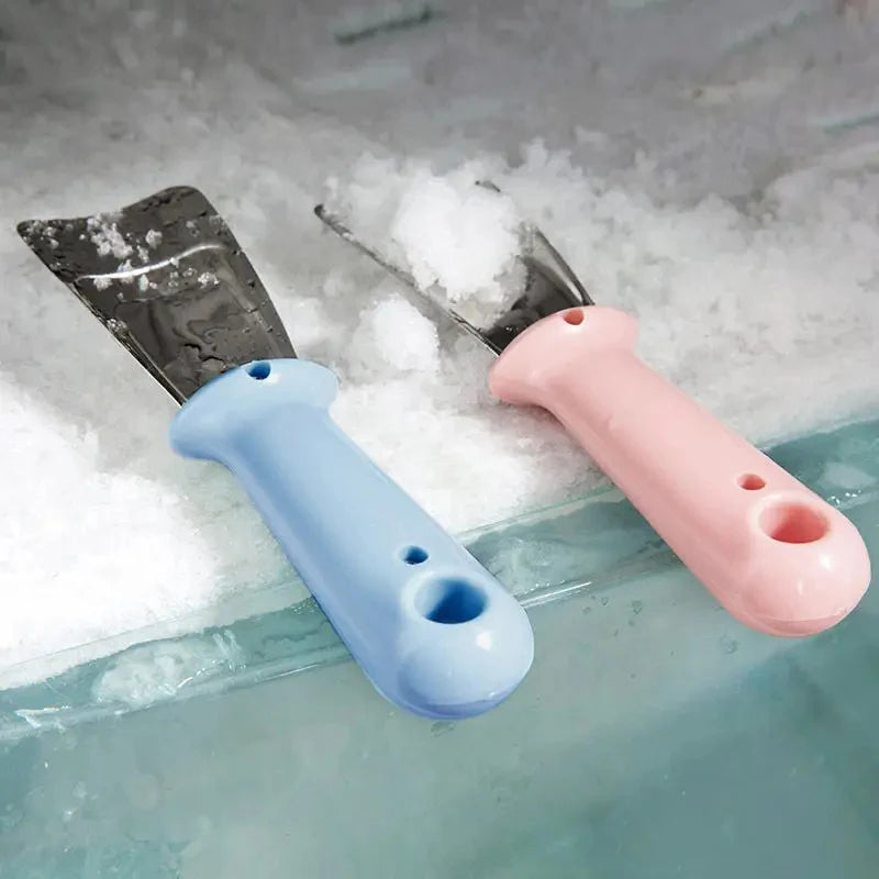 Stainless Steel Portable Ice Scraper Freezer Refrigerator Defrost Removal Cleaning Tool For Home Kitchen