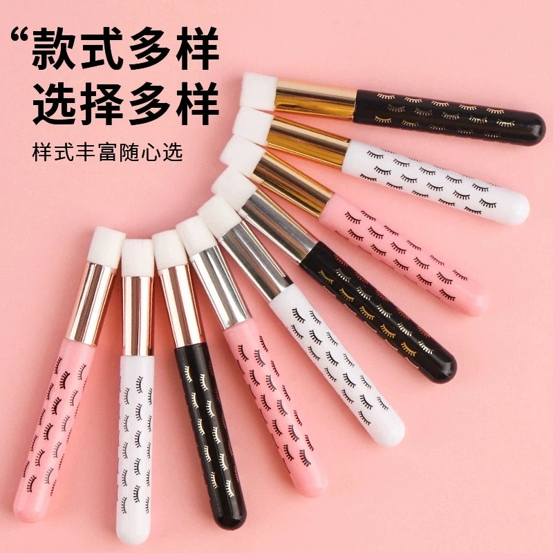 50/20/10pcs Eyelash Cleaning Brush Lash Shampoo Brush for Eyelash Extensions Peel Off Nose Pore Blackhead Remover Makeup Tool