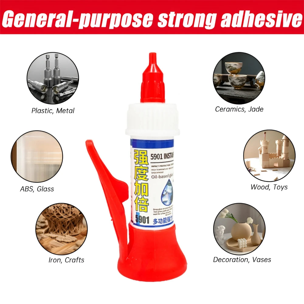 1/2/3/5pcs Powerful Solder Universal Glue Tire Repair Glue Tiles Fix Sealant Waterproof Universal Quick-drying Sealer Shoe Glue