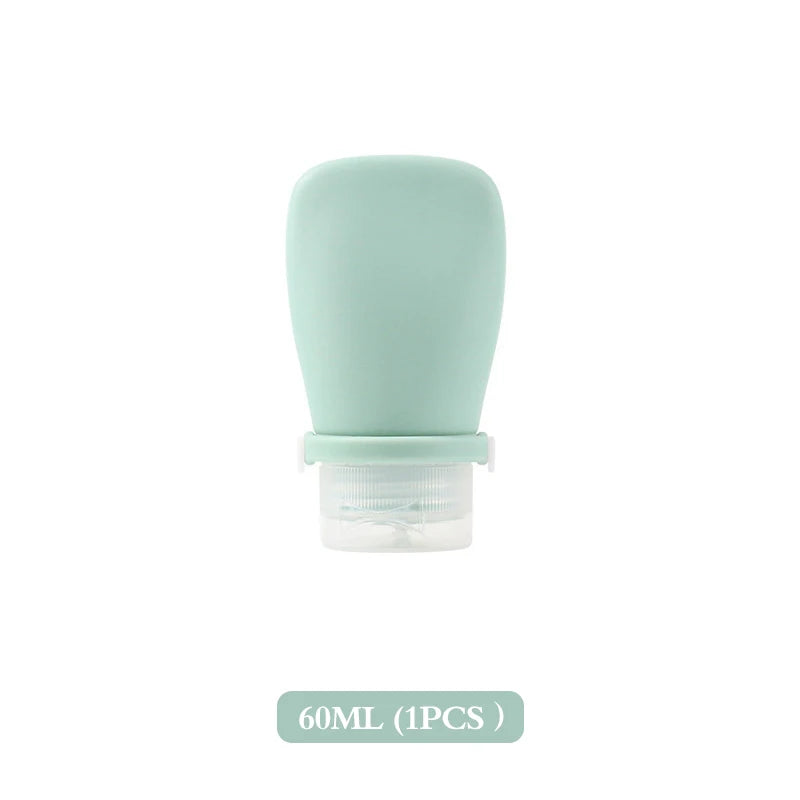 30/60/90ml Silicone Travel Bottles Leak Proof Squeezable Refillable Containers Cosmetic Tube For Lotion Soap Liquids Bottling