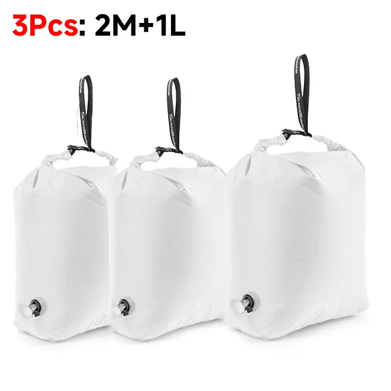 Luggage Vacuum Compression Bag Pump Free Reusable Vacuum Storage Bag 70% Space Save Waterproof Travel Clothes Sealed Packing Bag