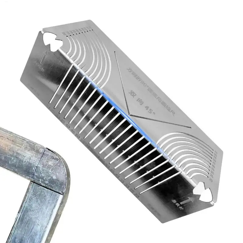 Precision Flex Angle And Arc Marking Tool Angle Steel Pipes Bending Marking Tool Welding Square Pipe Marking Pipe Cutting Guide