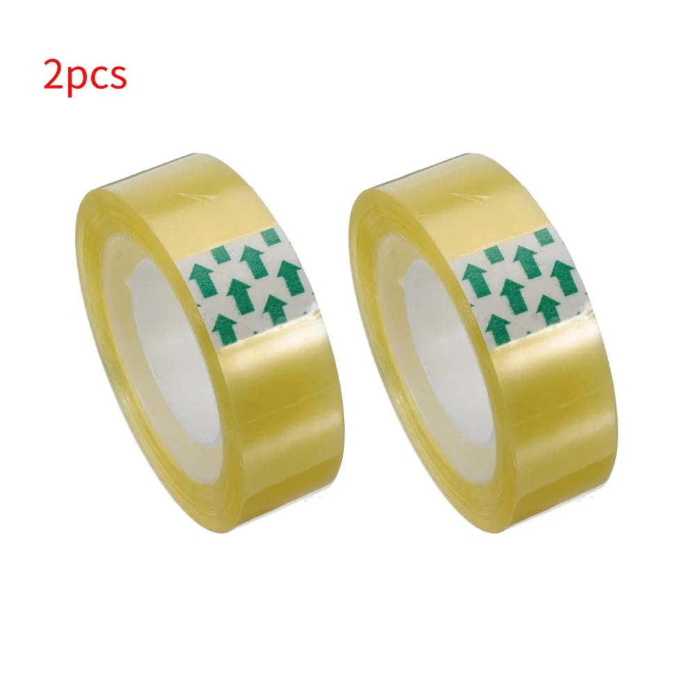 Transparent Tape Office Tape for Home and School Multifuntion High-viscosity Adhesive Tape Refills Wrapping Tape Roll