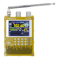 New DP-666 TEF6686 Radio High Sensitivity Full Band FM AM LW MW SW Shortwave ESP32 RDS 2.8 inch IPS LCD