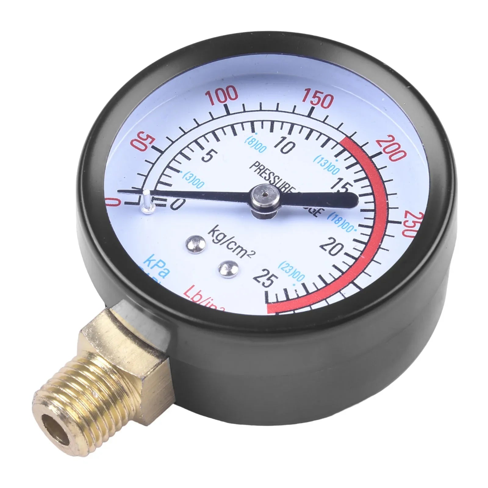 Y60 0-1.6Mpa  0-230PSI Pool Filter  Water Pressure  Gauge Meter  For Air Compressor  Pressure Gauge Air Pump Parts