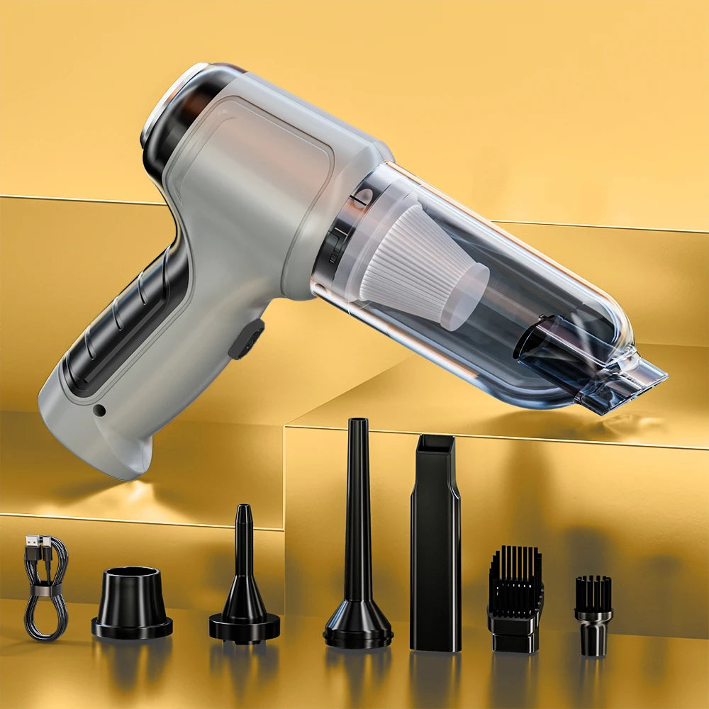 SZUK Car Vacuum CIeaner 15000Pa Wireless Handheld Cleaning Machine Powerful Portable Blower Mini Vacuum Cleaner for Car Home