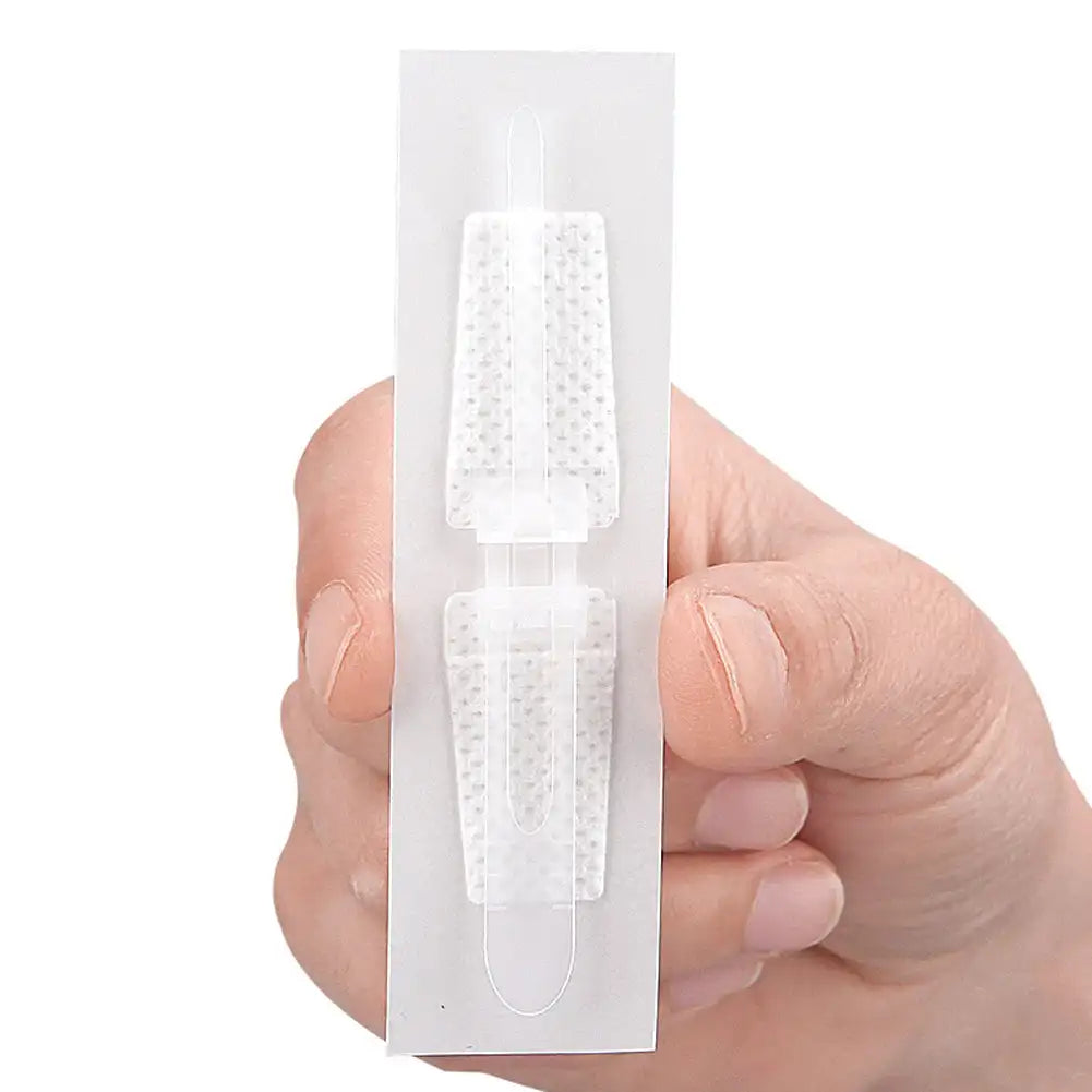 Emergency Laceration Closures Band Zipper Painless Wound Closure Device Suture-free Wound Dressing Closure Strips First Aid Kit
