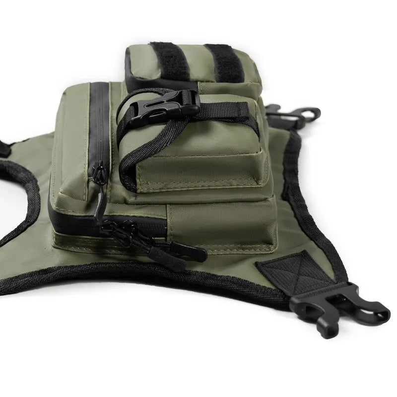 Men's Sports Tactical Chest Bag Hydration Vest Backpack With Multi-pocket for Cycling Hiking Camping Travel Backpack And Running