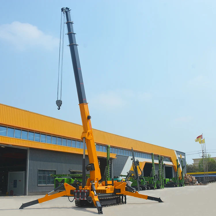 Electric Mini Spider Crane 3 Ton For Indoor Construction Material Lifting Warehouse Factory Use Remote Control Customized sale