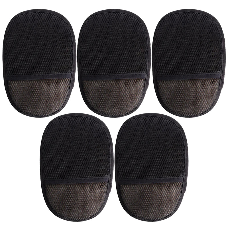 Microfiber Car Wash Gloves Plush Five Finger Design Auto Cleaning Mitt Scratch Free Washing Sponge Detailing Tools Accessories