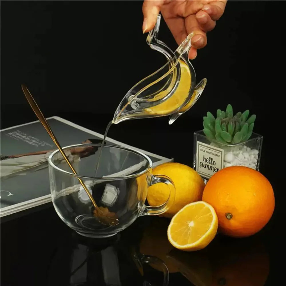 6PCS/3PCS/1PC bird shaped manual lemon juicer, suitable for manual juicers of various fruits