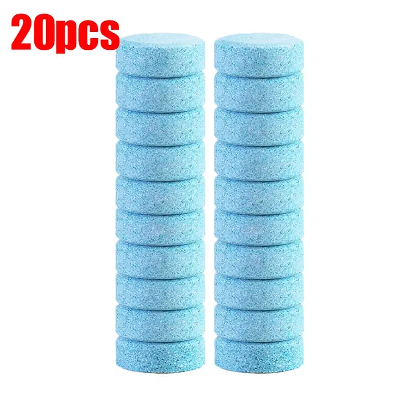 20/40/60PCS Car Glass Water Effervescent Tablets Universal Automobile Clean Accessories Glass Water Solid Effervescent Tablets