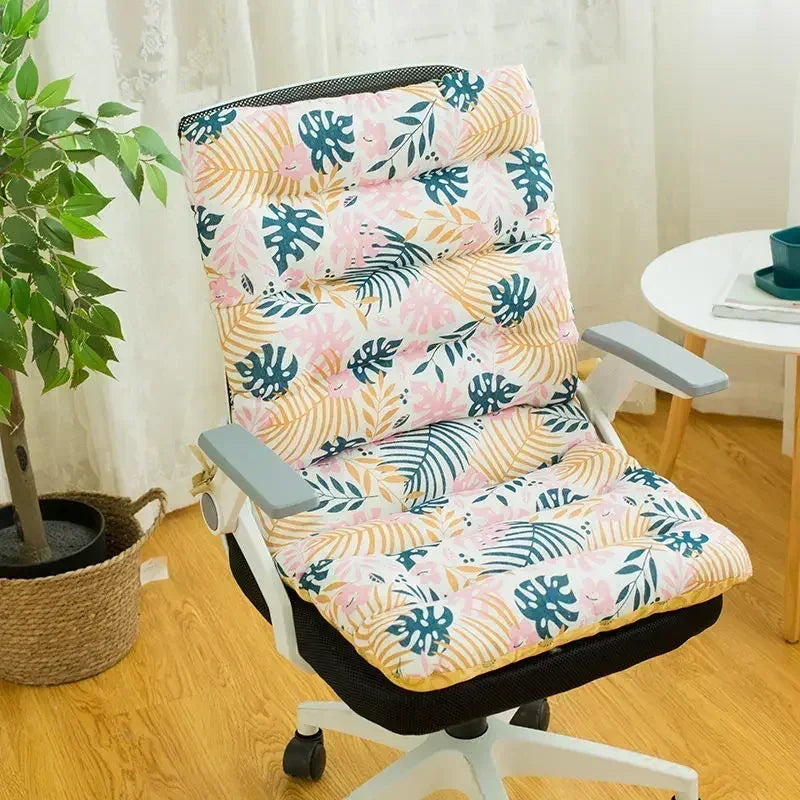 Thicken Soft Back Waist Pillow Student Stool Thickened Fart Cushion Home Garden Patio Lounger Hynde til siamesisk stol 샴 체어 쿠션