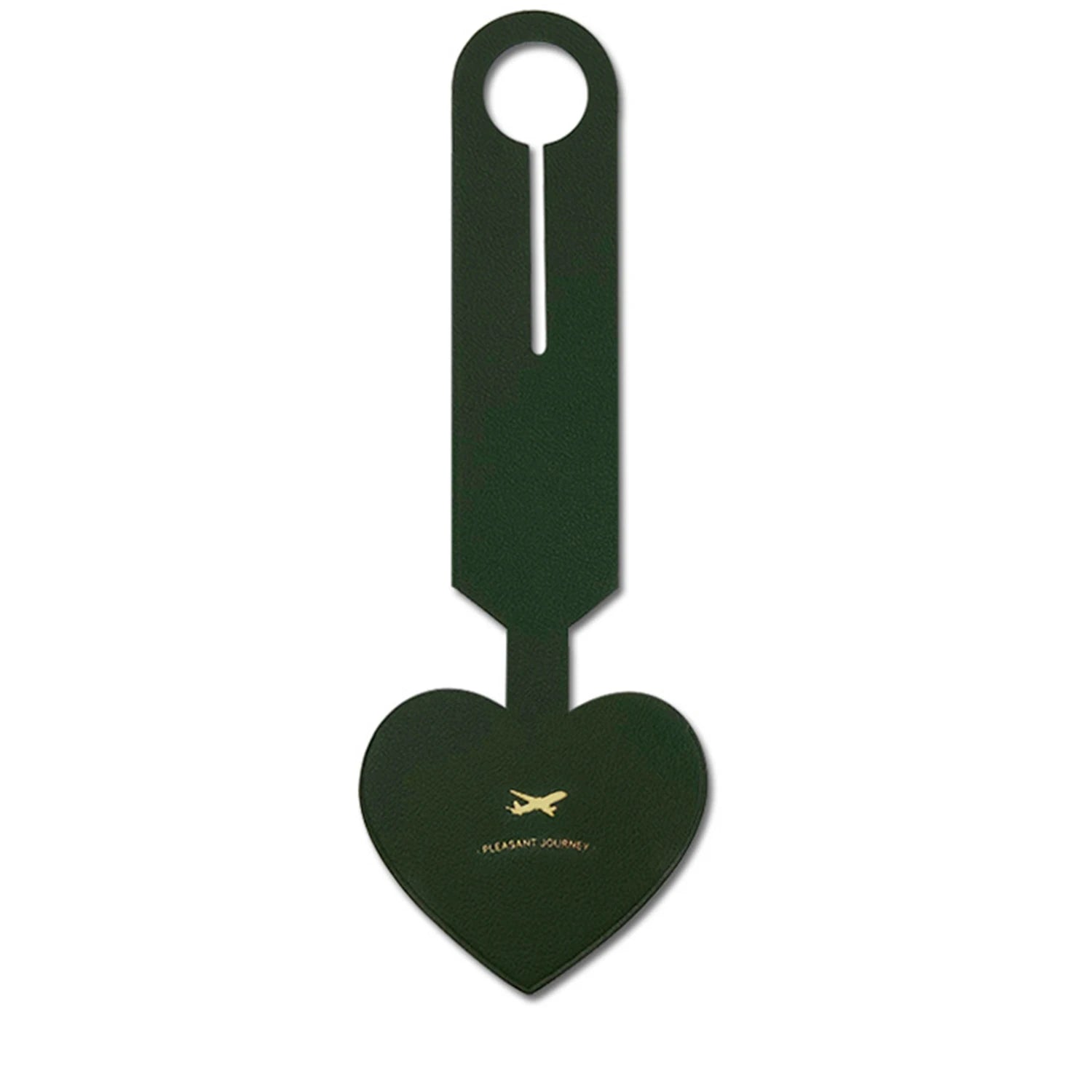 Simple Heart Shape Leather Luggage Tag Women Travel Suitcase ID Address Holder Girls Baggage Tags Boarding Bag Portable Label