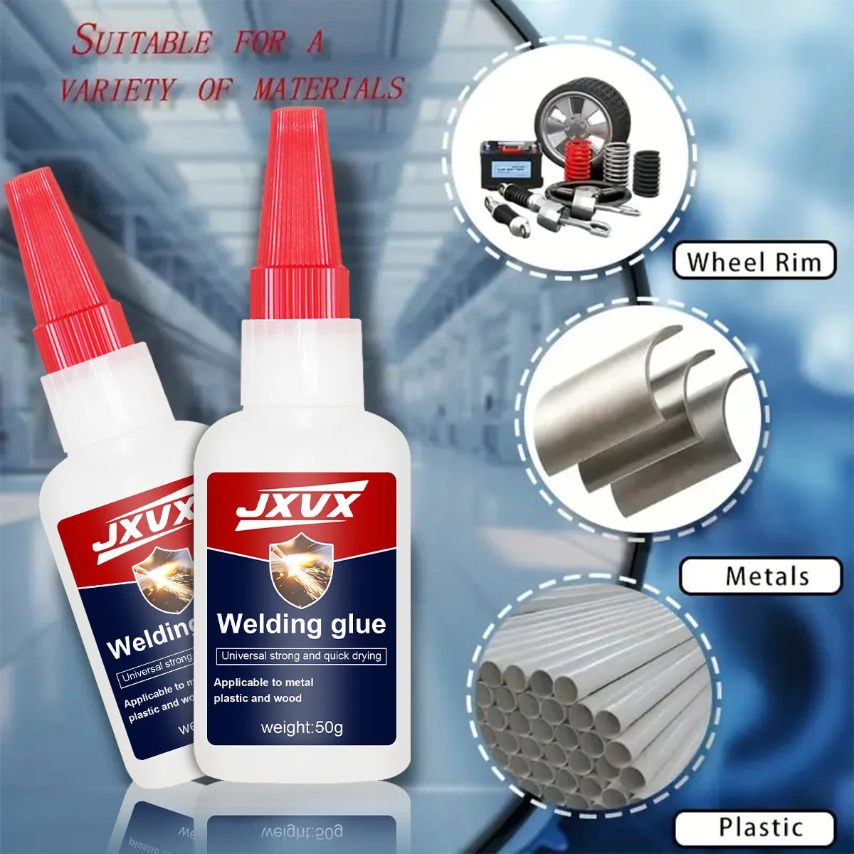 Choice 50 g Extra Strong Super Oily glue for Hig50 g Super Oily Extra Strong glue for High Strength Welds-Universal Superglue Mighty Instant Glue for Resin, ceramics, Metal, glass, Liquid glue with Precision Dispenser.