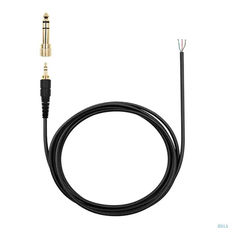 R91A Replacement Sound Cable 6.5mm for DT770 DT880 DT990 MDR-7506 Headphones Cord