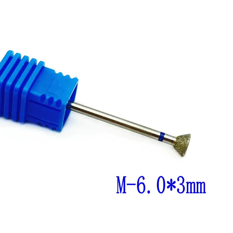 1 Pcs Diamond Nail Drill Bit for Manicure Nail Drill Manicure Machine Bit Accessories Cuticle Clean Mill Cutters Removing Gel
