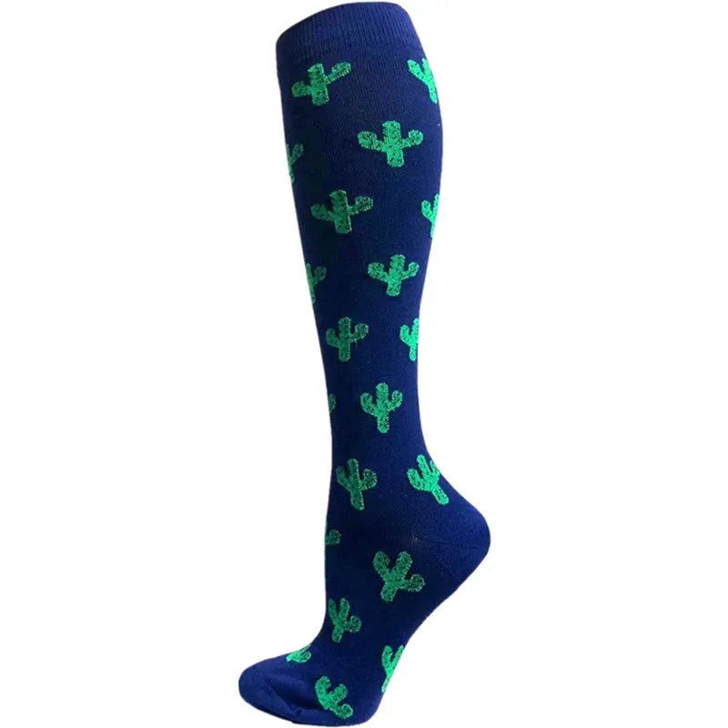 Compression Stockings Men Women Crossfit Golfs For Running Anti-slip Outdoor Sports Compress Nursing Varicose Veins Anti Fatigue