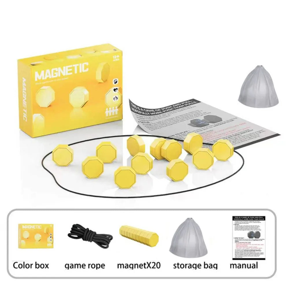 Magnetic Rocks Magnetic Effect Chess Games Multiplayer Interactive Stone Board Game Set Brain Exercise Develop The Mind