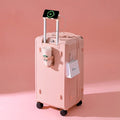 Multi-functional travel suitcase 22/24/26/28 inches silent swivel wheels thickened large capacity rolling luggage handle bag