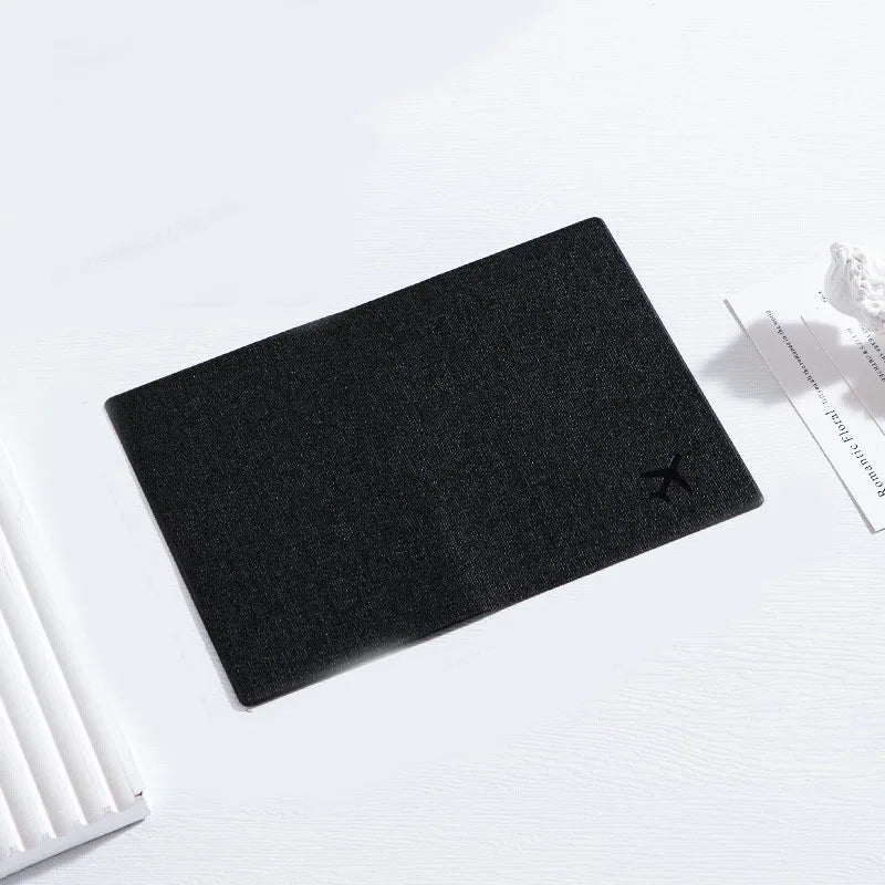 2025 New Soft Leather Passport Protective Cover Case Multi-functional Card Storage Bagoverseas Travel Ticket Holder Clip Bags