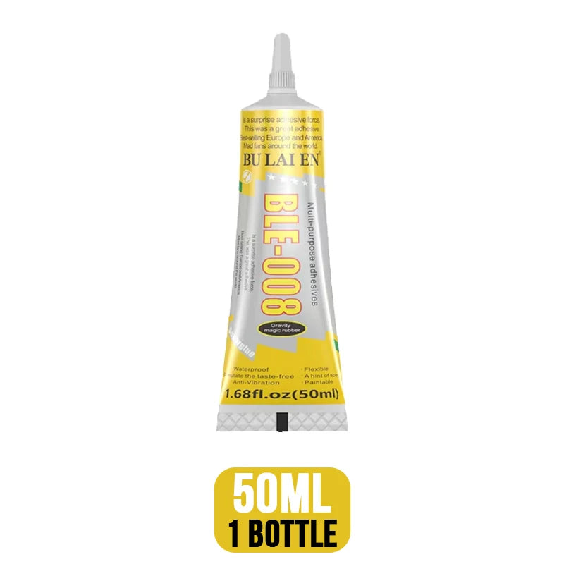 15ml 50ml 110ml Clear Universal Repair Glue Strong Transparent Adhesive for Mobile Phone Screen Tablet Fixing Jewelry Making DIY