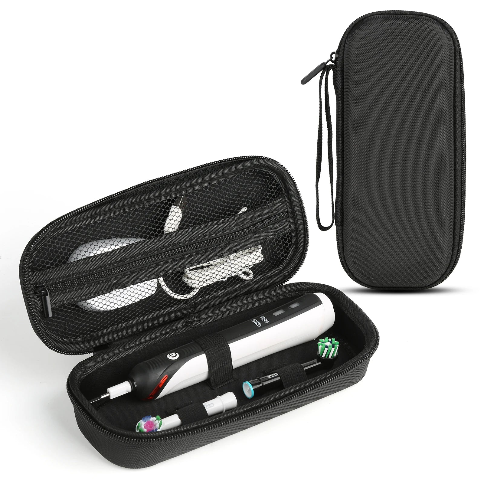 Toothbrush Travel Case for Oral-B Pro 1000, 2000, 3000, 3500, 1500/ for Philips Sonicare Protective Clean 4100 5100- only Bag