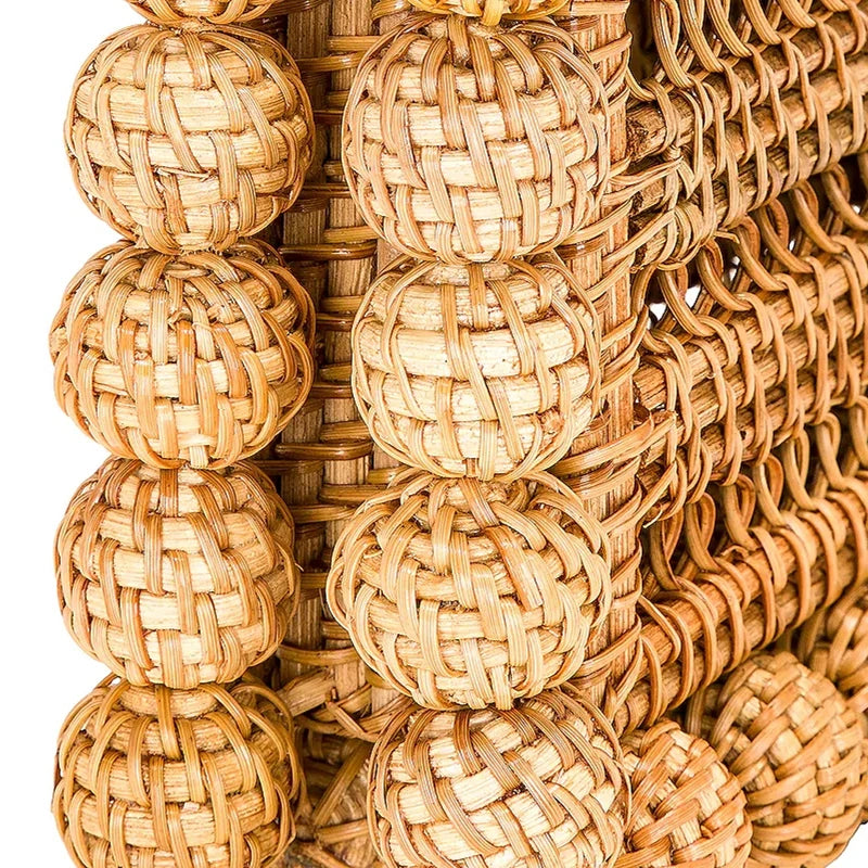 Women natural cane bag Rattan clutch Bag For luxury Wedding Party Purse summer beach Wicker Handbag Designer 2024 new
