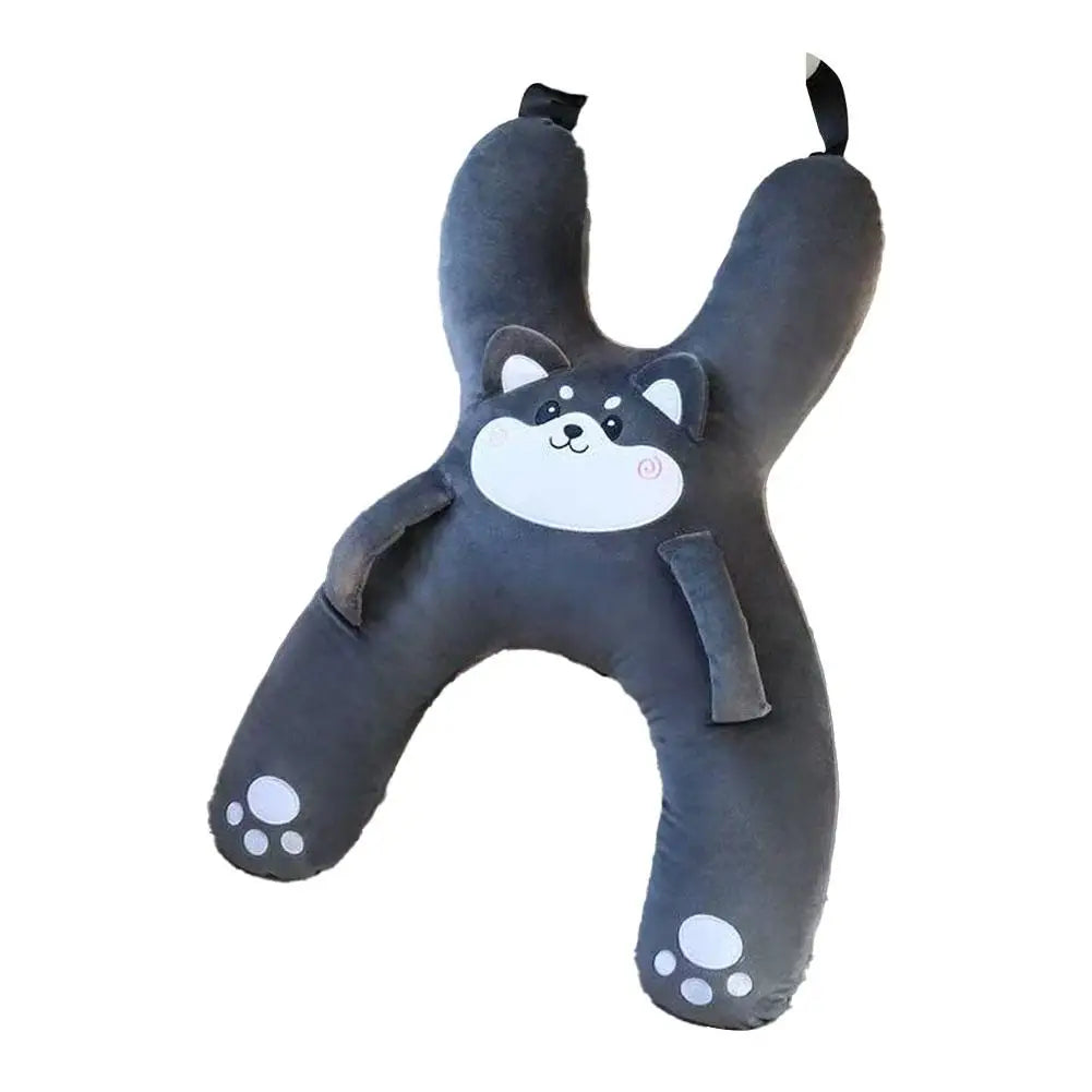 Car Children's Pillow Comfortable And Breathable Car Headrest Waist Support Cute Cartoon Car-Mounted Child Sleeping Pillow