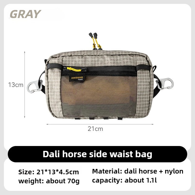 Hikeman Outdoor Sports Waist Bag UHMWPE Fanny Pack for Hiking Camping Cycling Accessories Package Phone Storage Bags Camp Gears