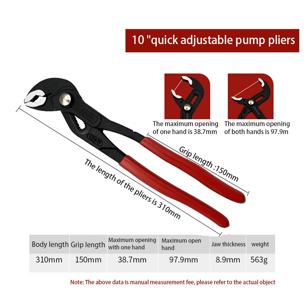Crescent Wrench 7 Inch Adjustable Wrench Mini Adjustable Large Opening Bathroom Water Pipe Pliers Household Plumbing Tools New