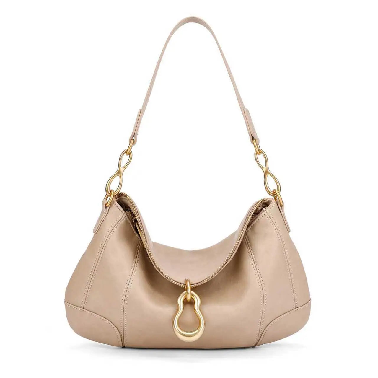 Women's Designer Diaper Bag Elegant Crossbody Handbag Luxury Minimalist Tote Vintage Leather Unique And Trendy Design