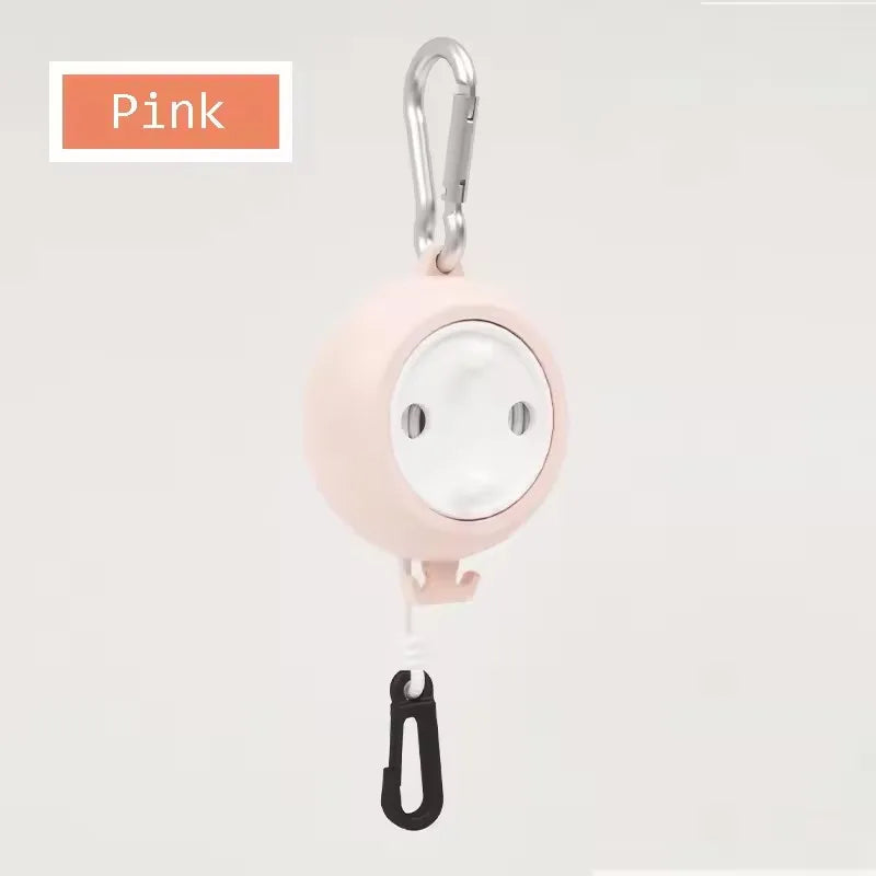 Portable Retractable Clothesline Outdoor Travel Camping Hotel Windproof Anti-slip 10M Laundry Hanger Drying Rope Accessories