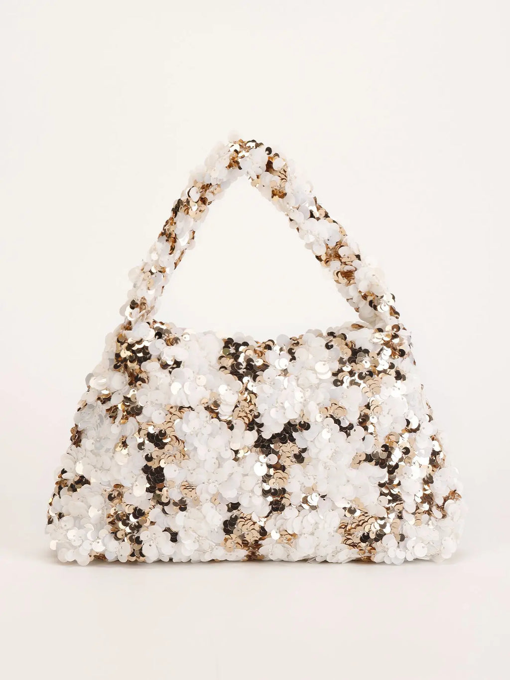 New sequined handbag high-end dinner bag chain oblique span women's shoulder bag fashion women's bag