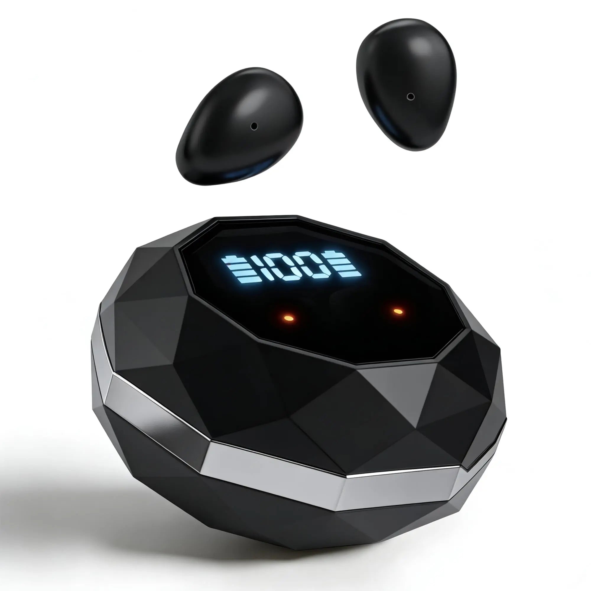 Sleep Earbuds Mini Invisible Wireless Bluetooth 6.0 Micro Sleep Headphones,  6Hrs Single Charge Hidden Earbuds with LED Screen