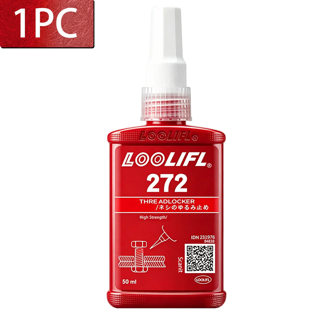 242 272 50mlThreadLocker Screw Glue Quickly Cured Thread Locking Agent Anaerobic Adhesive Corrosion-Resistant Anti-LooseningGlue