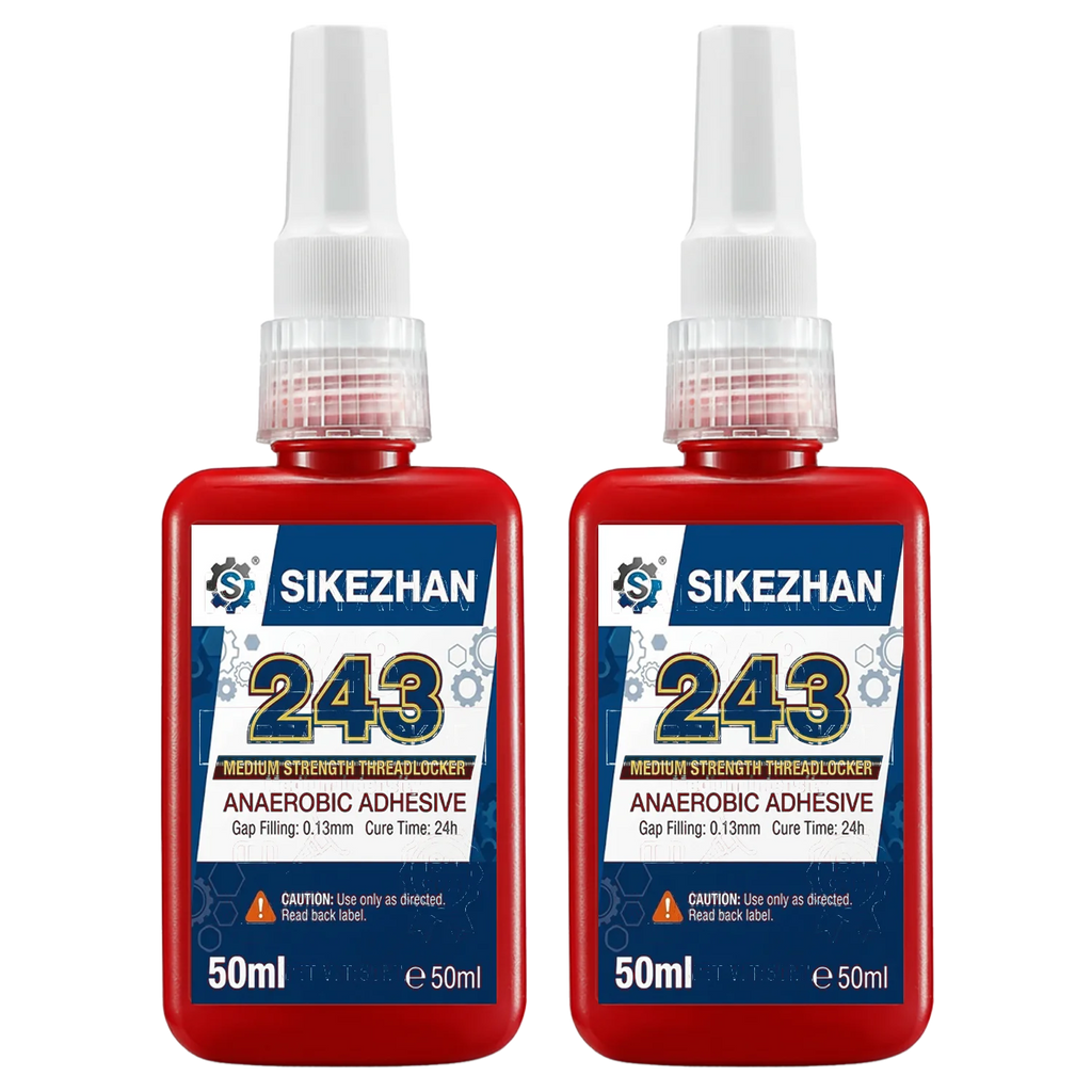 243 Threadlocker Blue Medium Strength Anaerobic Adhesive Screw Glue Anti-vibration Locking Agent for Car Motorcycle RC Repair