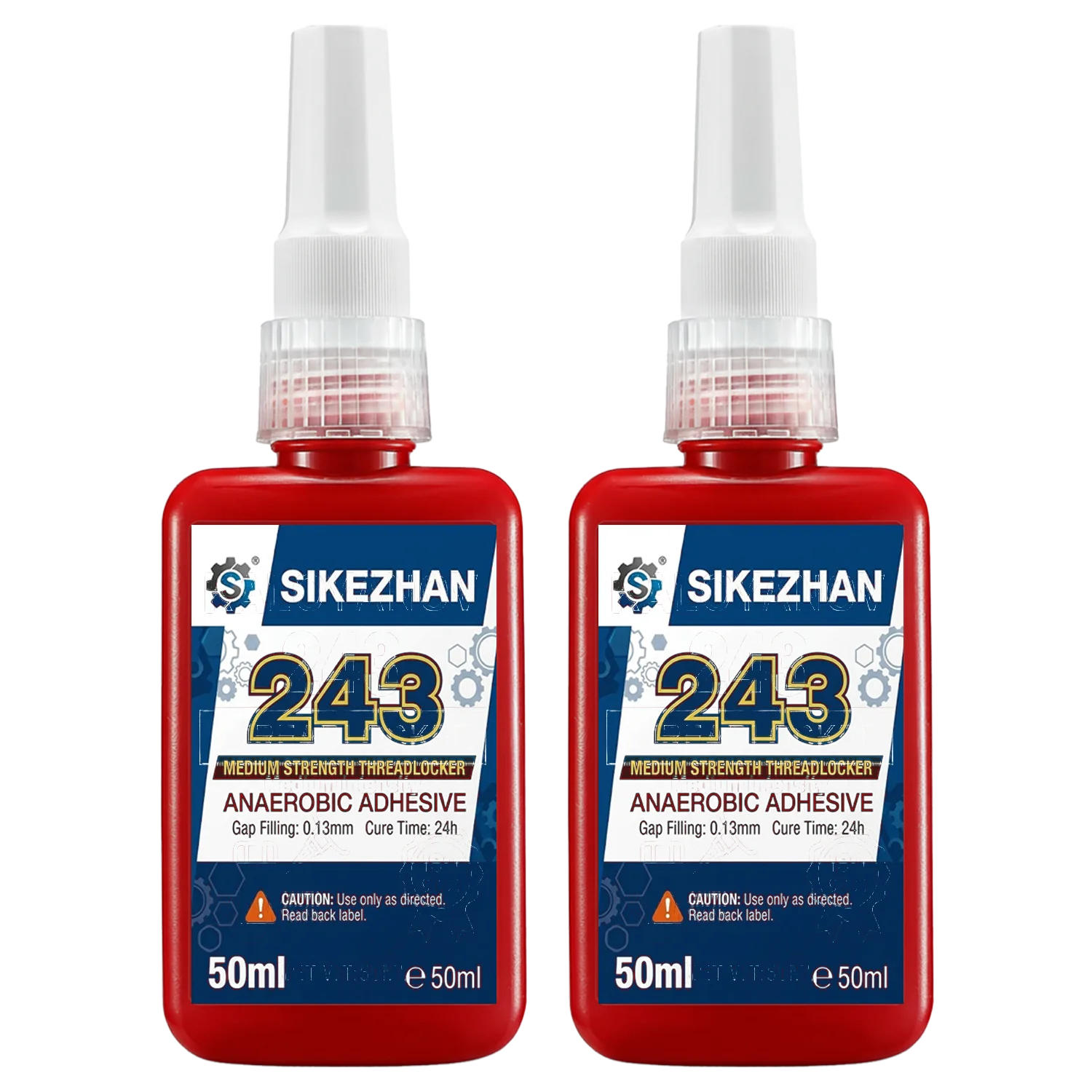 243 Threadlocker Blue Medium Strength Anaerobic Adhesive Screw Glue Anti-vibration Locking Agent for Car Motorcycle RC Repair