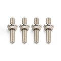 Exhaust Port Studs & Nuts Pipe Butt Screws Both-Ends Screw-In Bolts for Big Twin 84-23 Sportster XL 1200 883 1986-2023