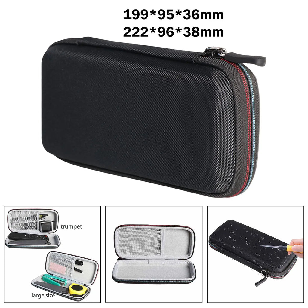 Hard Storage Case Multifunctional with Zipper Portable Protection EVA Storage Bag for Electronic Accessories Small Tools