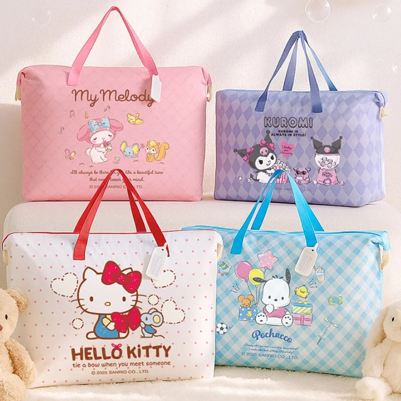 Children's Quilt Bag Cartoon Large Capacity Travel, New Season, New Moving, Clothing Storage, Sorting, Organizing, Packaging Bag