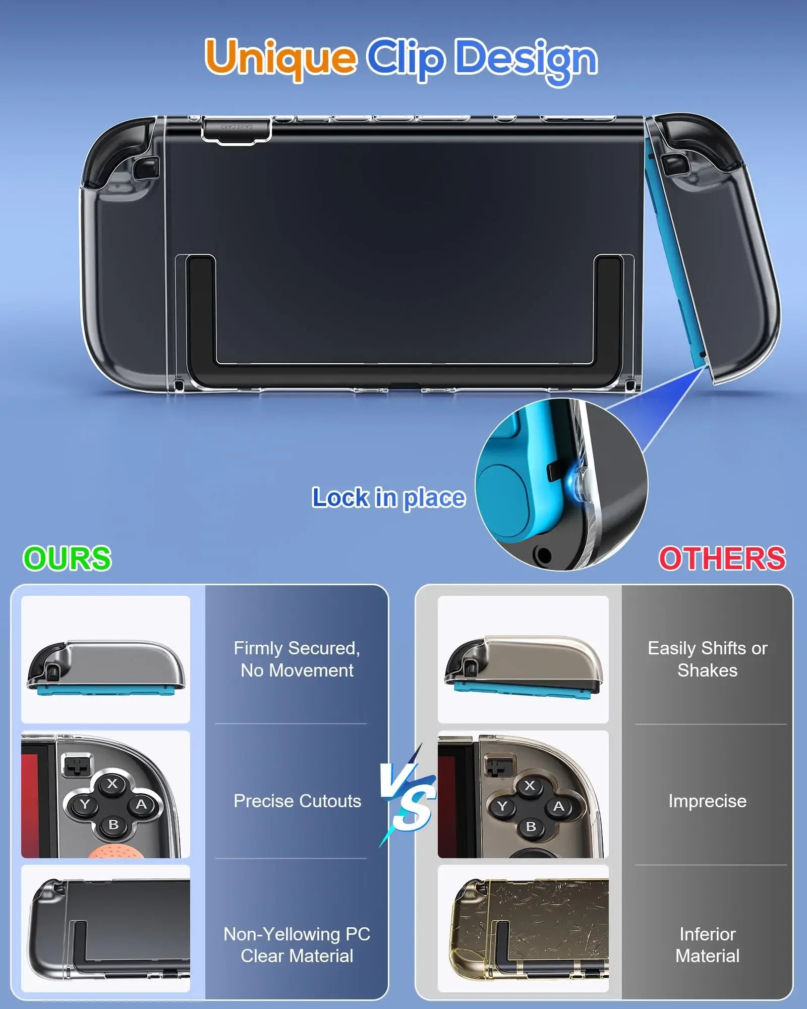 PC +TPU Soft Protective Case for Nintendo Switch 2 Joystick Controller Split Cover Skin Shell Protector For Switch 2 Accessories