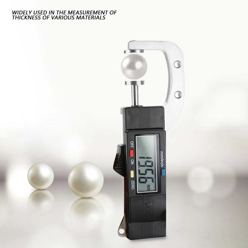 Horizontal Type Electronic Digital Display Caliper Thickness Gauge Measuring Tool 0-25mm