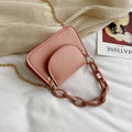 Wholesale of Korean Mini Jelly Bags, New Acrylic Chain Crossbody Bags, Versatile and Popular Hand-held Women's Bags