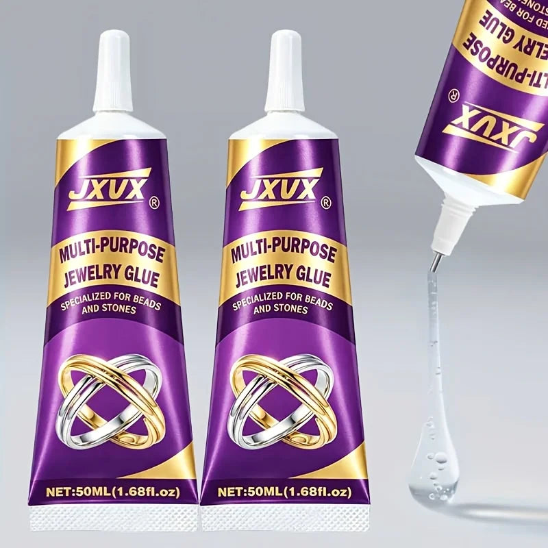 B7000 glue for jewelry Clear 50g Mobile Phone Adhesive Waterproof, Universal Transparent Epoxy Adhesive Bonding Agent.
