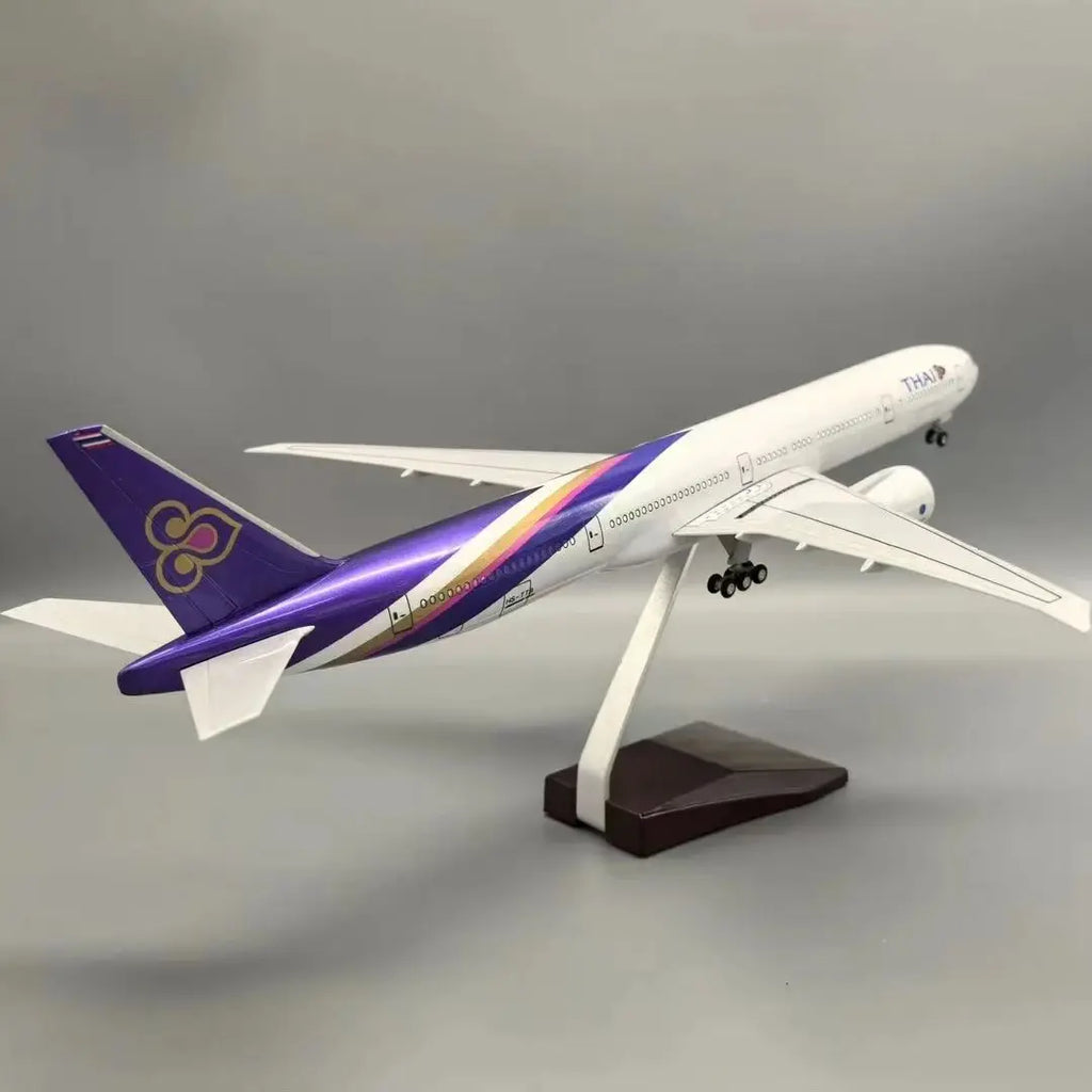 Aircraft model 47CM B747/B777/A380/A350 Thai Airways Series Model aircraft model stands for aviation enthusiasts as gifts or orn