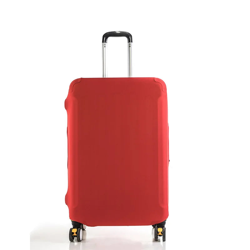Fashion Travel Suitcase Protective Cover Luggage Protective Cover Solid Color Suitable for 18-32 Inch Suitcases.-zmt