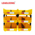 LEADLOONG V4 Tool Storage Bin 6pcs 11x11x5 Inch/27.6*27.9*12.8cm Combinable Multi Tools Organizer Box Garage And Home Supplies